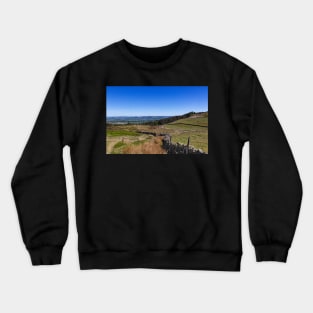 A View Of Roseberry Topping Crewneck Sweatshirt